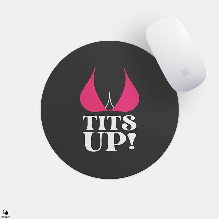 Thumbnail: Tits Up Minimalist Mouse Pad from The Marvelous Mrs Maisel