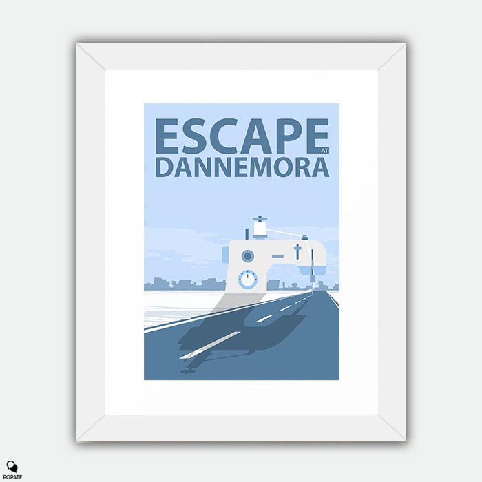 Thumbnail: Escape at Dannemora Minimalist Large Framed Print