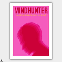 Mindhunter Minimalist Poster - Cerebral