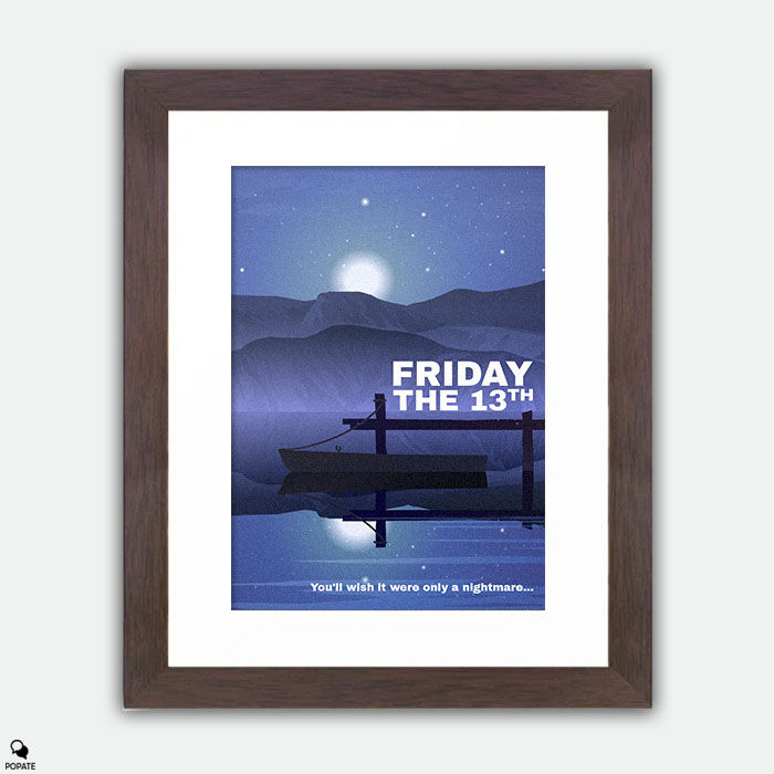 Thumbnail: Friday The 13th Alternative Framed Print