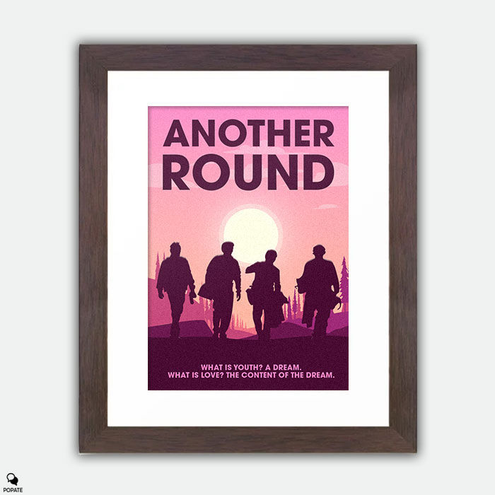Thumbnail: Another Round Minimalist Large Framed Print