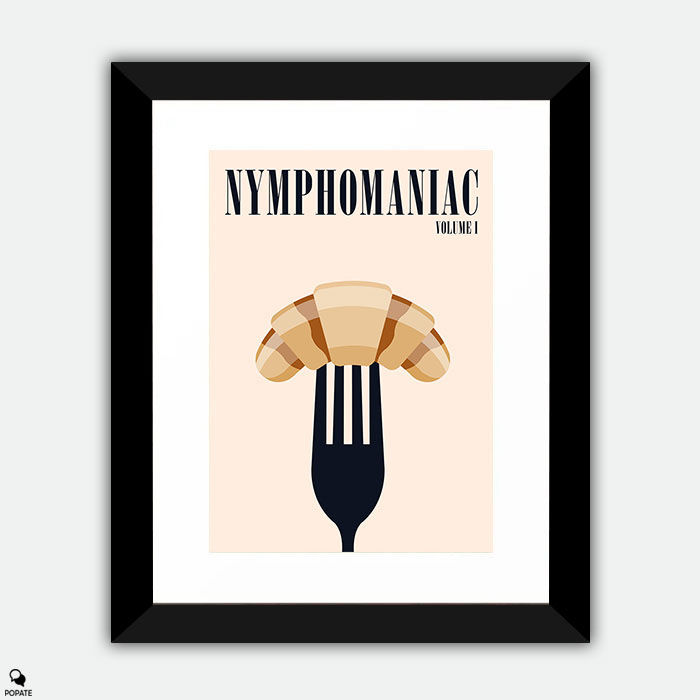 Nymphomaniac Vol I Minimalist Large Framed Print - Rugelach