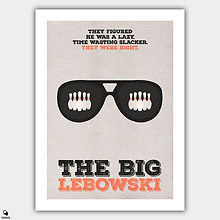 The Big Lebowski Minimalist Poster