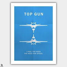 Top Gun Minimalist Poster