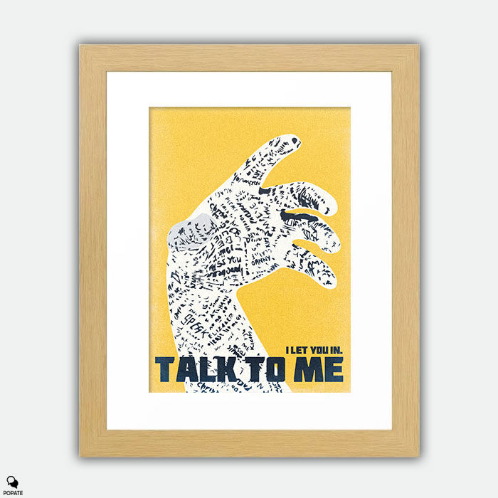 Thumbnail: Talk To Me Alternative Large Framed Print