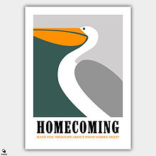 Homecoming Minimalist Poster