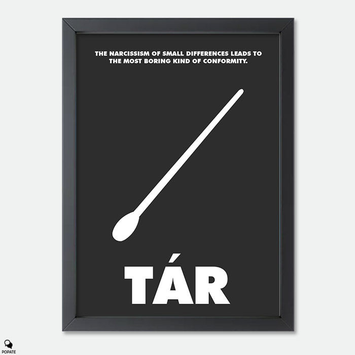 Tar Minimalist Mini Framed Print - Conductor's baton