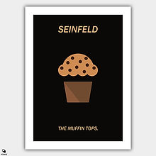 Seinfeld Minimalist Poster - The Muffin Tops