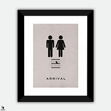 Arrival Alternative Framed Print