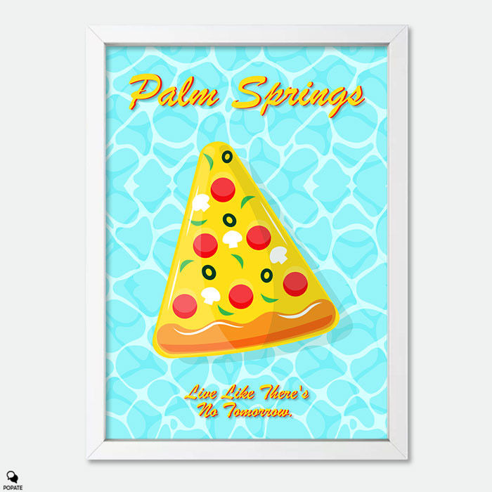 Thumbnail: Palm Springs Minimalist Mini Framed Print