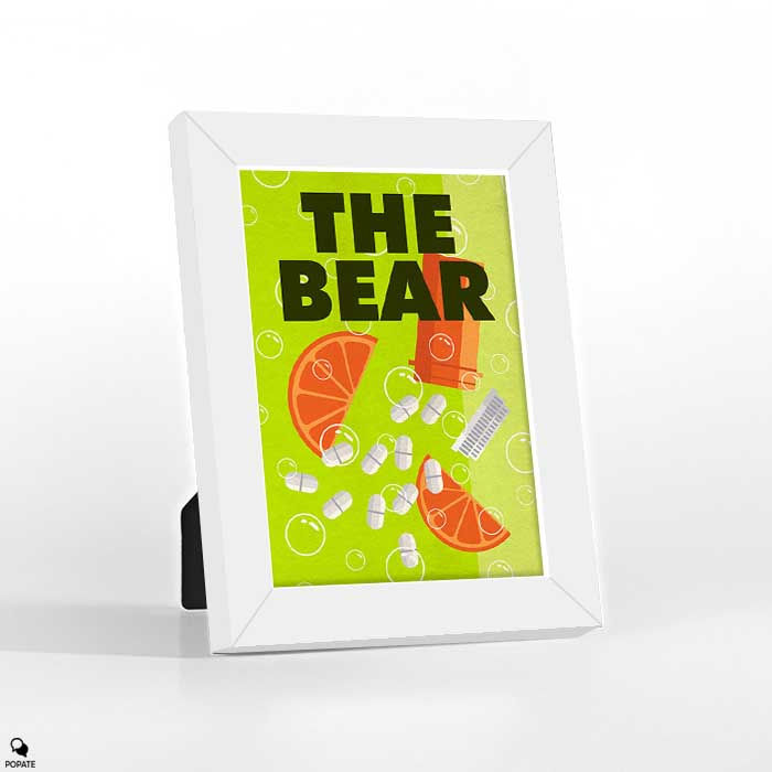Thumbnail: The Bear Alternative Mini Framed Print - Ecto Cooler