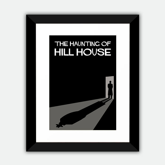 The Haunting of Hill House Saul Bass Style Vintage Large Framed Print