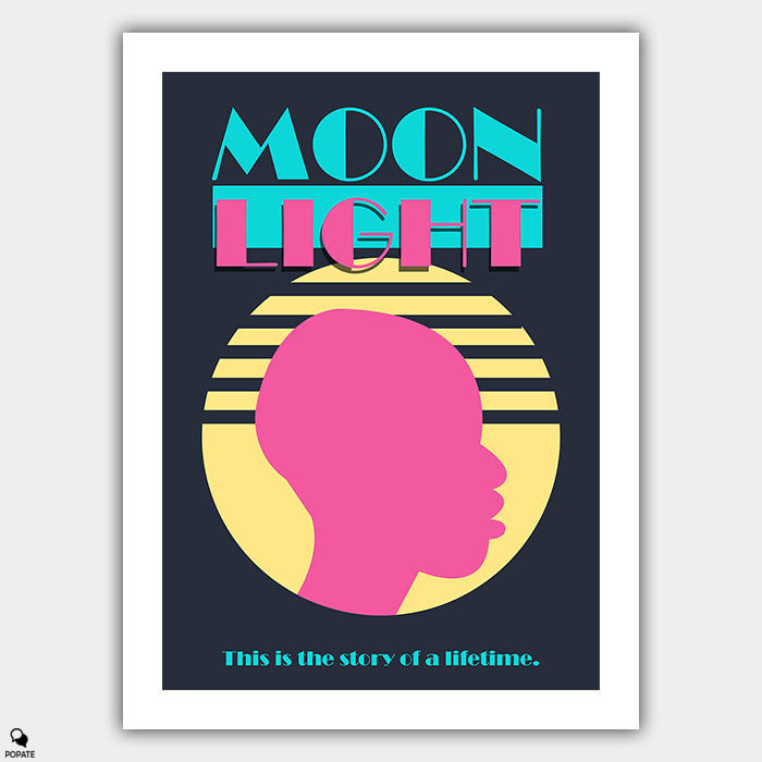 Moonlight Retro style Alternative Poster