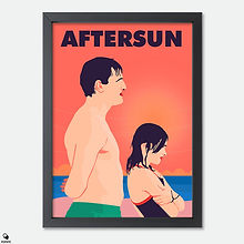 Aftersun Alternative Mini Framed Print - Vacation