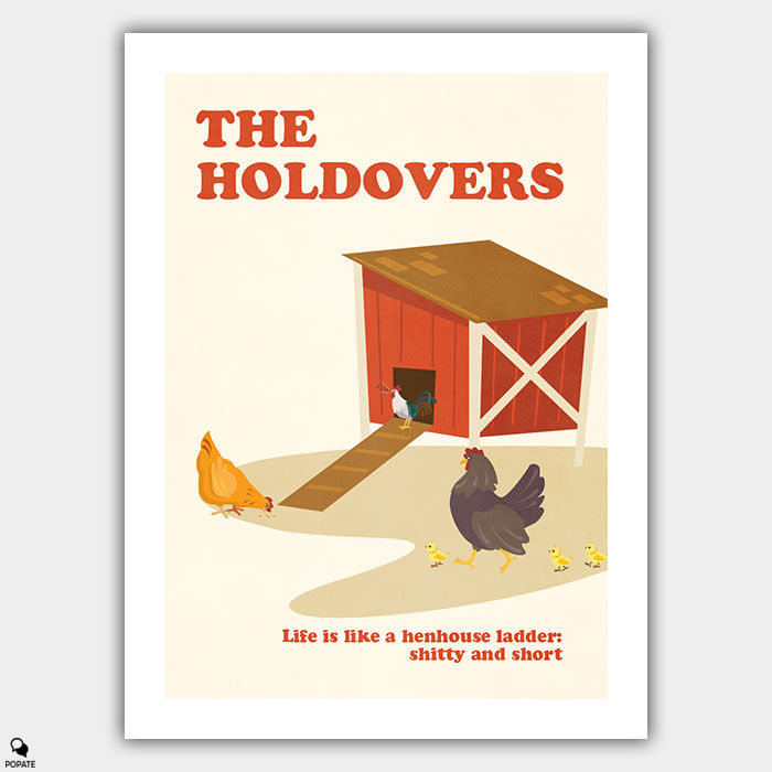The Holdovers Alternative Poster - Henhouse Ladder