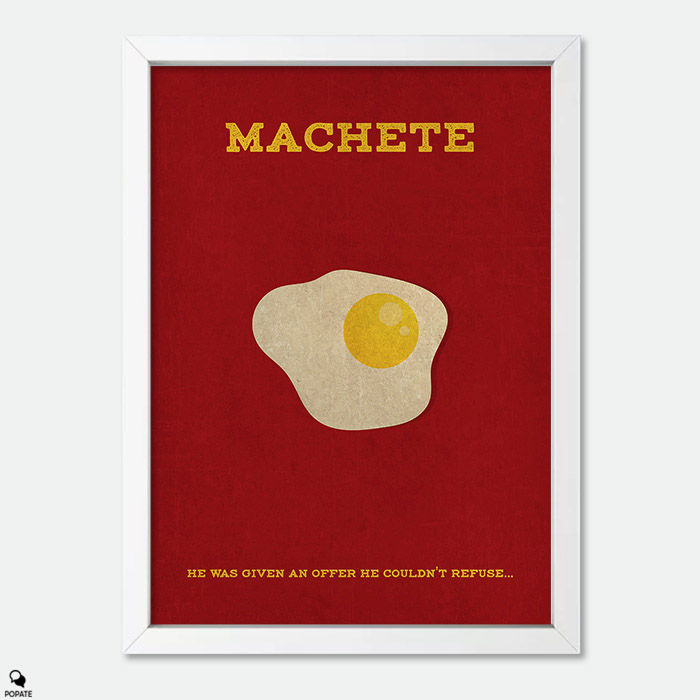 Thumbnail: Machete Minimalist Mini Framed Print