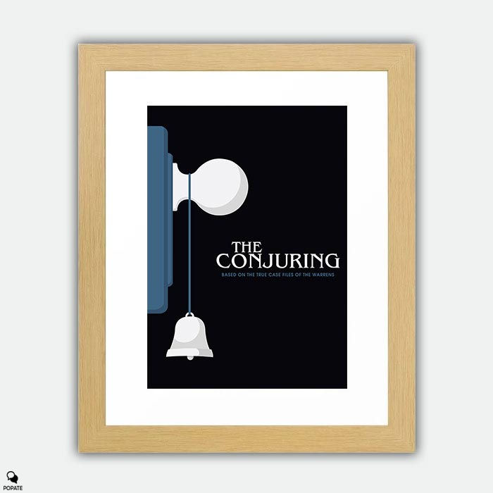 Thumbnail: The Conjuring Minimalist Large Framed Print