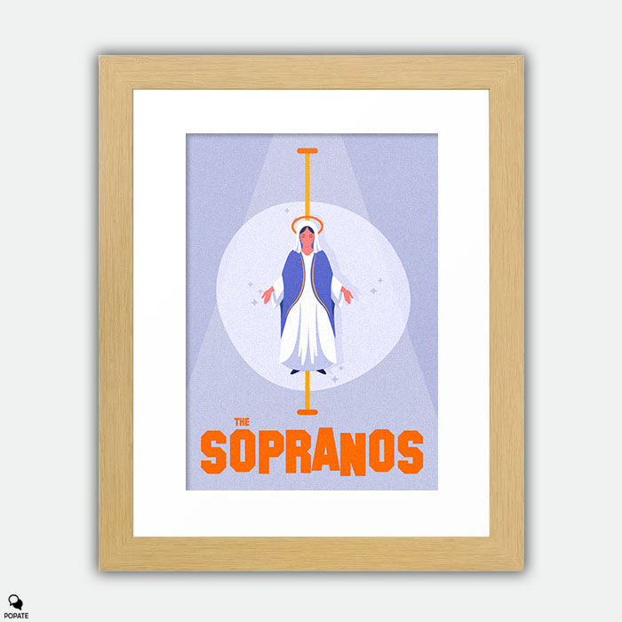 Thumbnail: The Sopranos Alternative Large Framed Print - Paulie's Vision