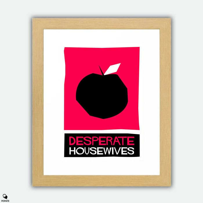 Thumbnail: Desperate Housewives Saul Bass Style Alternative Large Framed Print