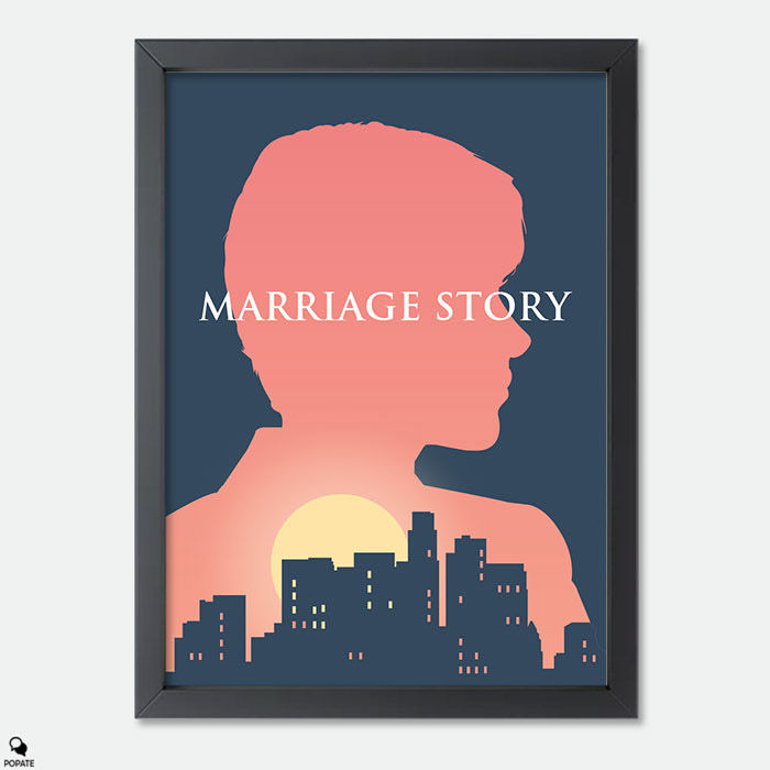Marriage Story Alternative Mini Framed Print - Nicole