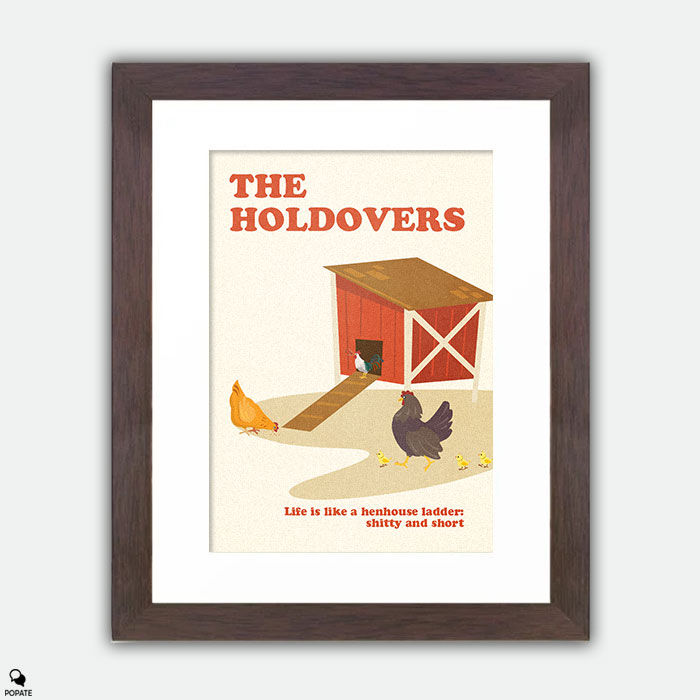 Thumbnail: The Holdovers Alternative Large Framed Print - Henhouse Ladder