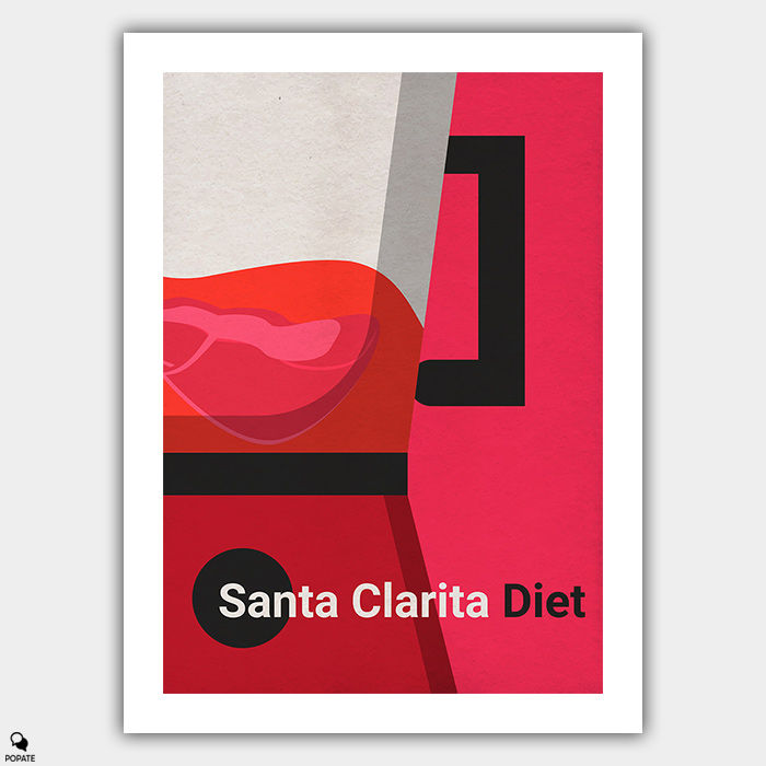 Santa Clarita Diet Minimalist Poster - Blender