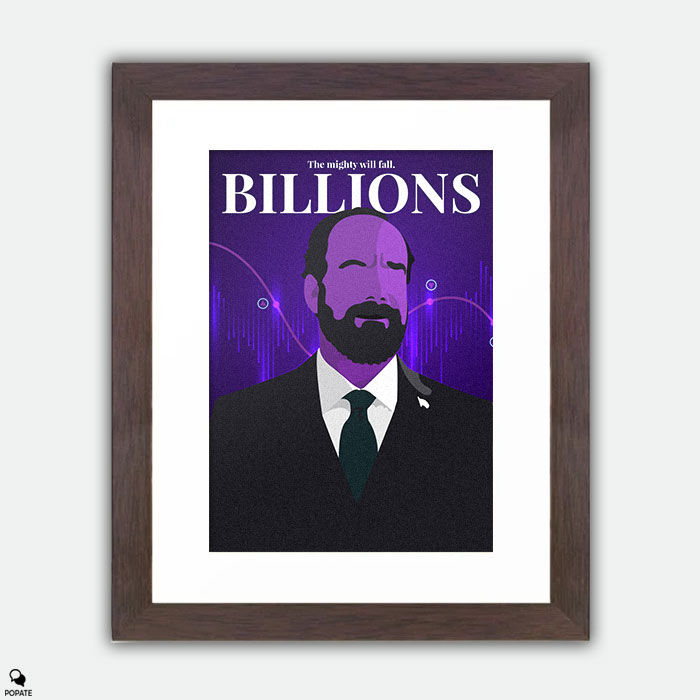 Thumbnail: Billions Minimalist Large Framed Print - Rhoades