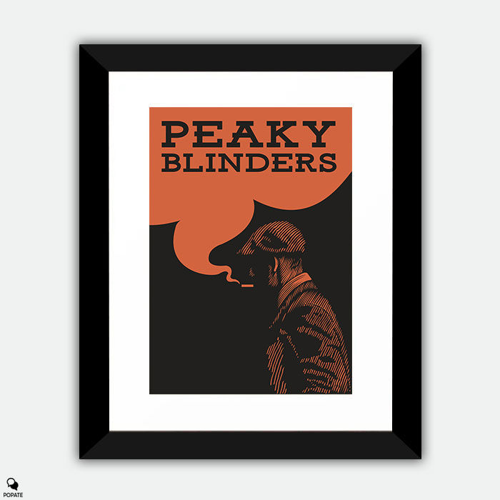 Peaky Blinders Vintage Large Framed Print - Tommy