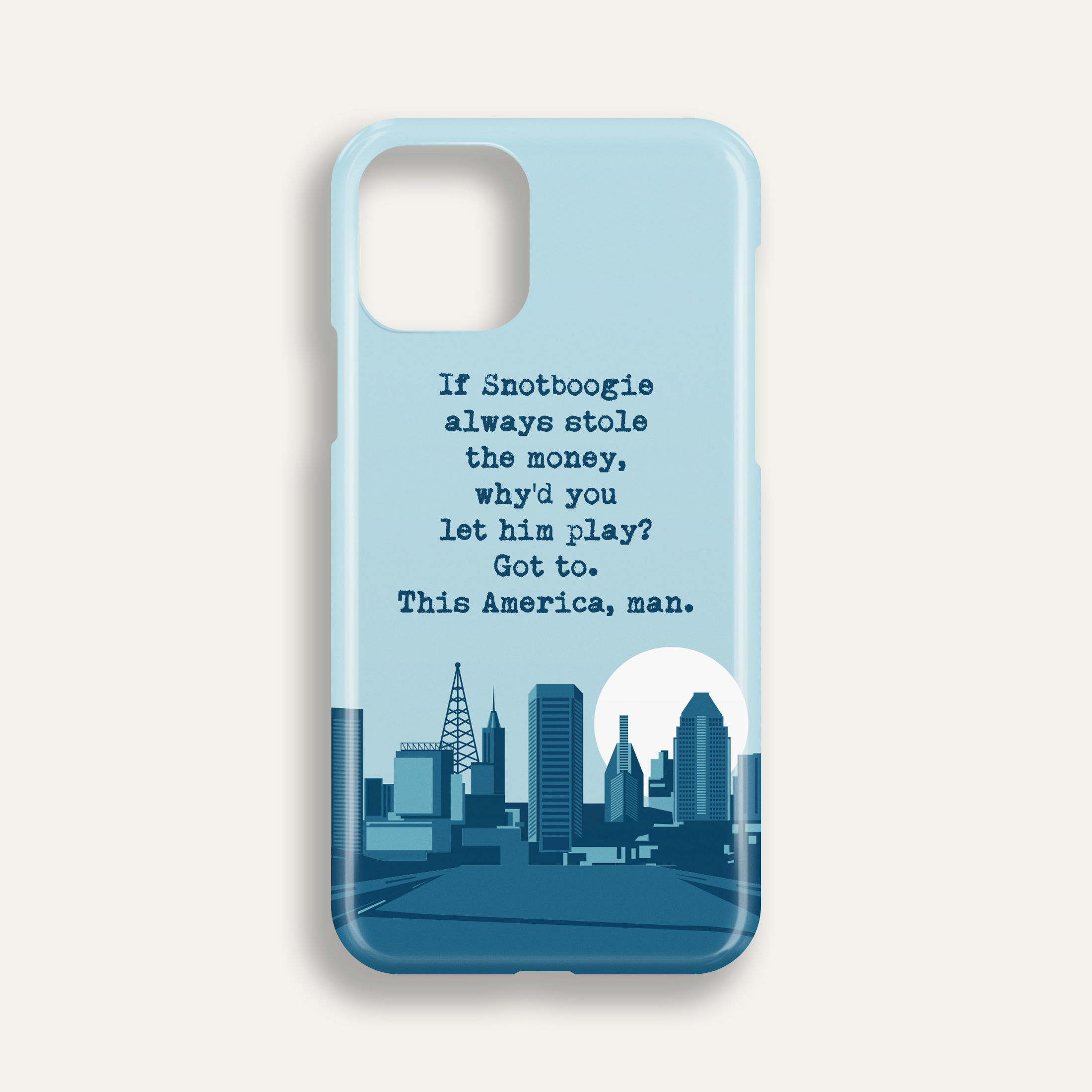 The Wire Alternative iPhone Case - Snotboogie