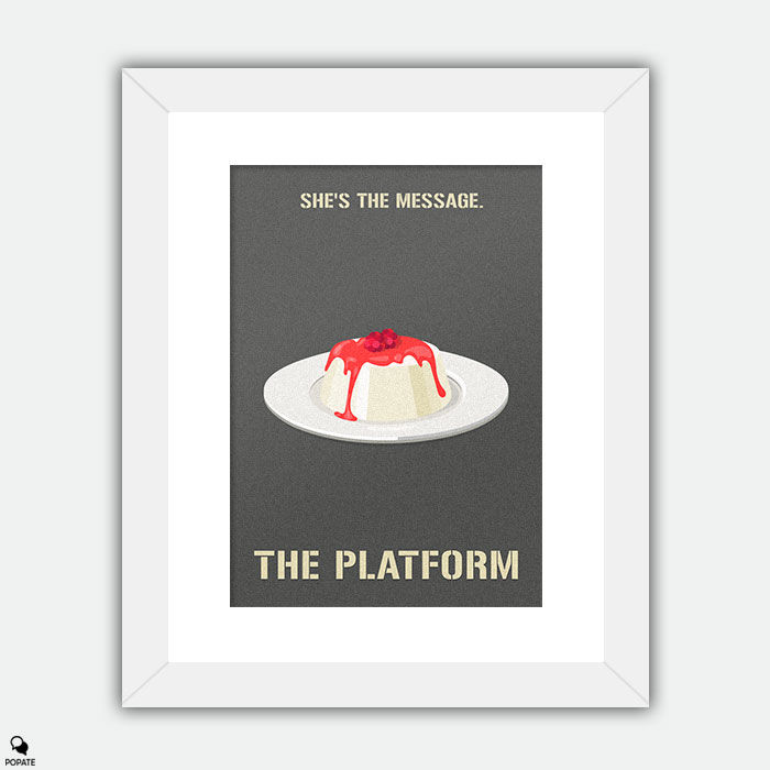 Thumbnail: The Platform Minimalist Large Framed Print