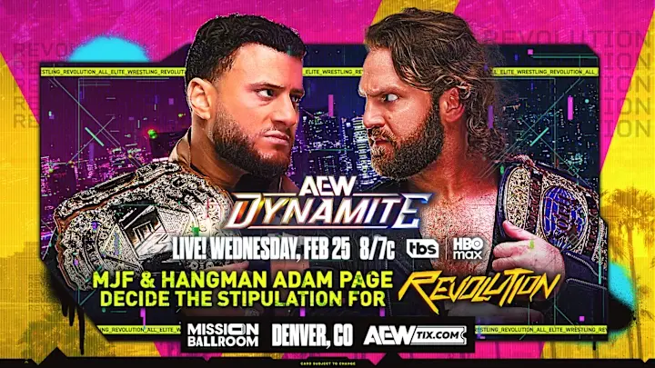 AEW Dynamite Card Preview 2/25