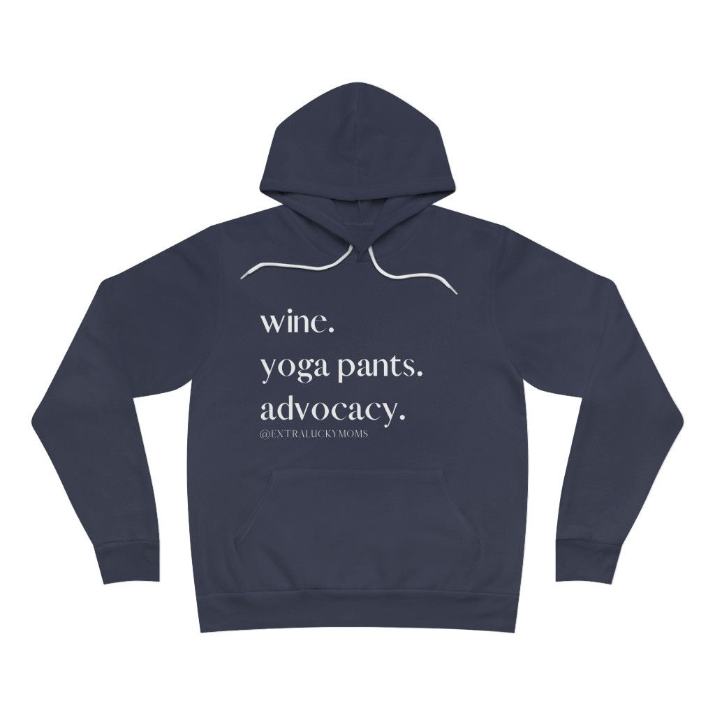 Wine & Advocacy Fleece Hoodie