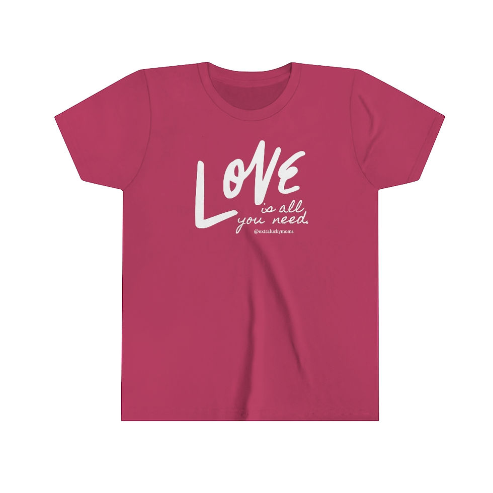 Thumbnail: Extra Lucky Love Collection: All You Need Youth Tee