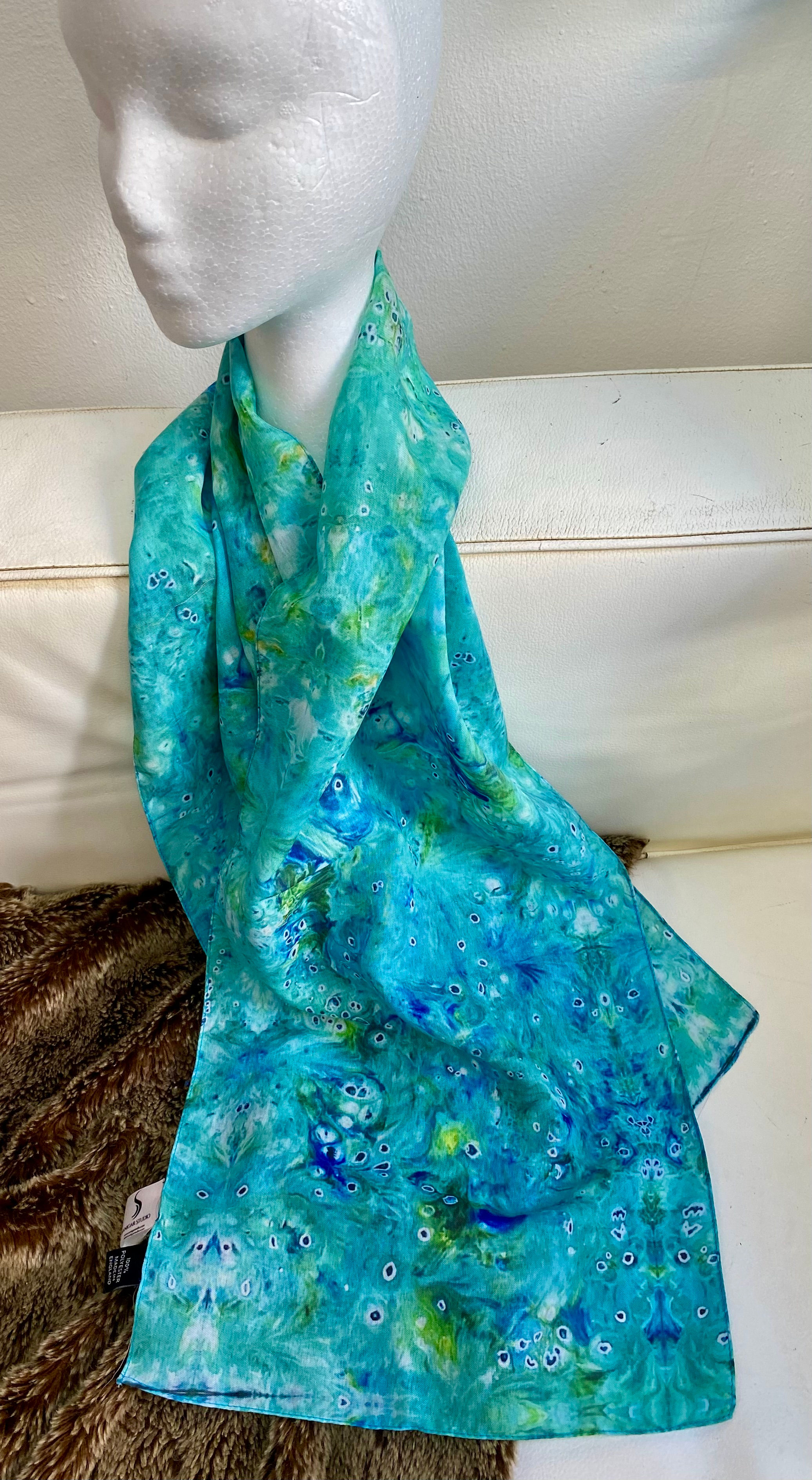 Soft Muslin Scarf - Fresh Spring Anemome