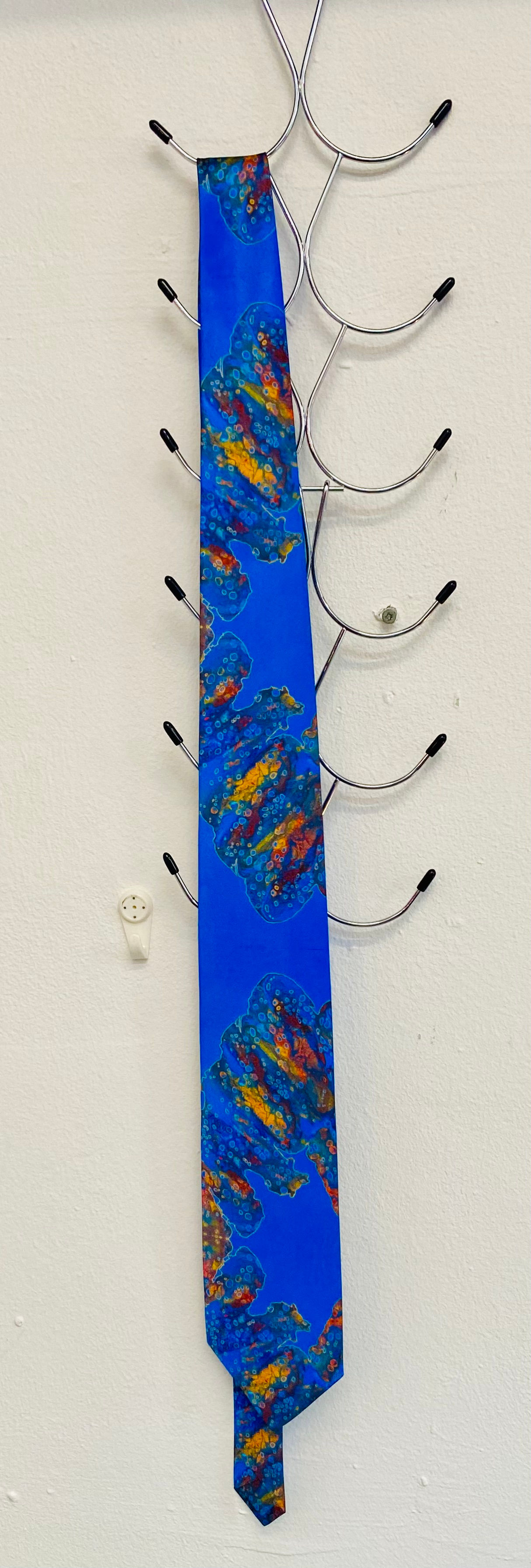 Bespoke Satin Tie - Stillness Interrupted