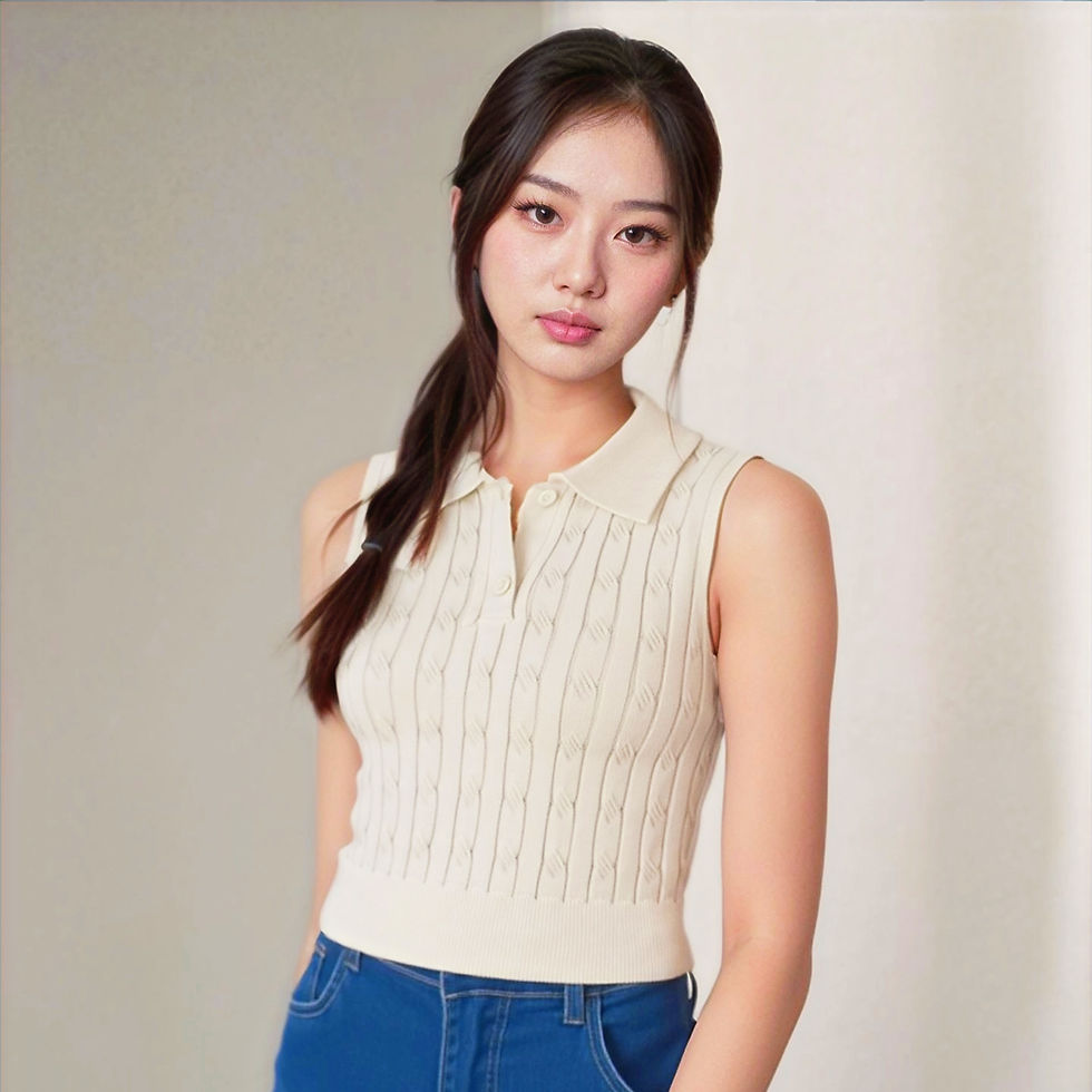 blusa tejida