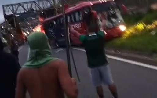 "Com histórico de crimes, alguns integrantes da Mancha Verde são alvo de identificação policial."