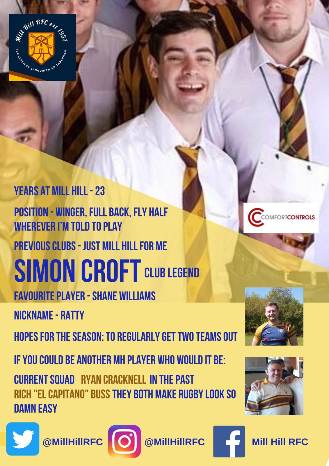 Rugby Mill Hill RFC England