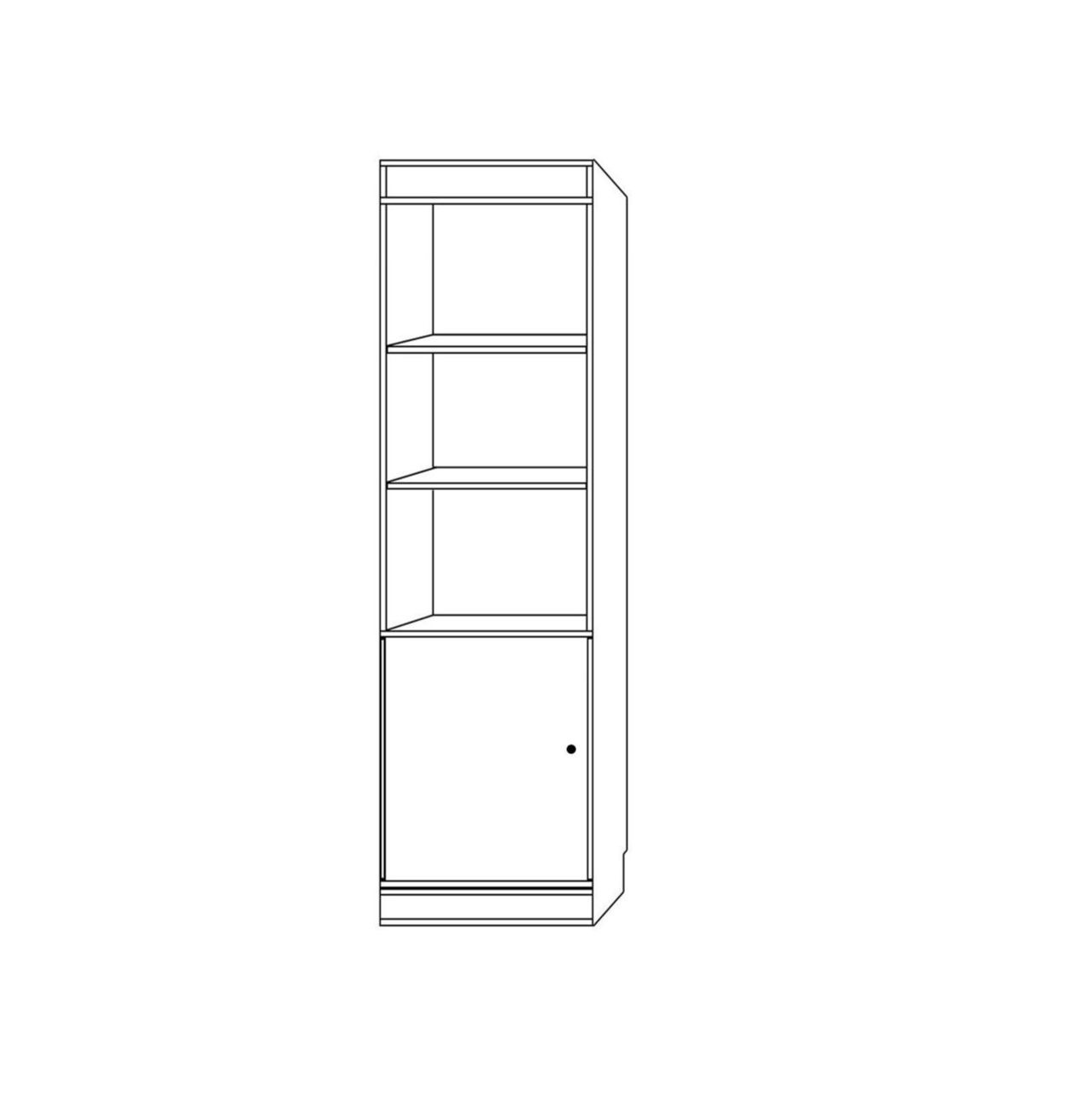 Fusion Door 16 x 76.5 lsf