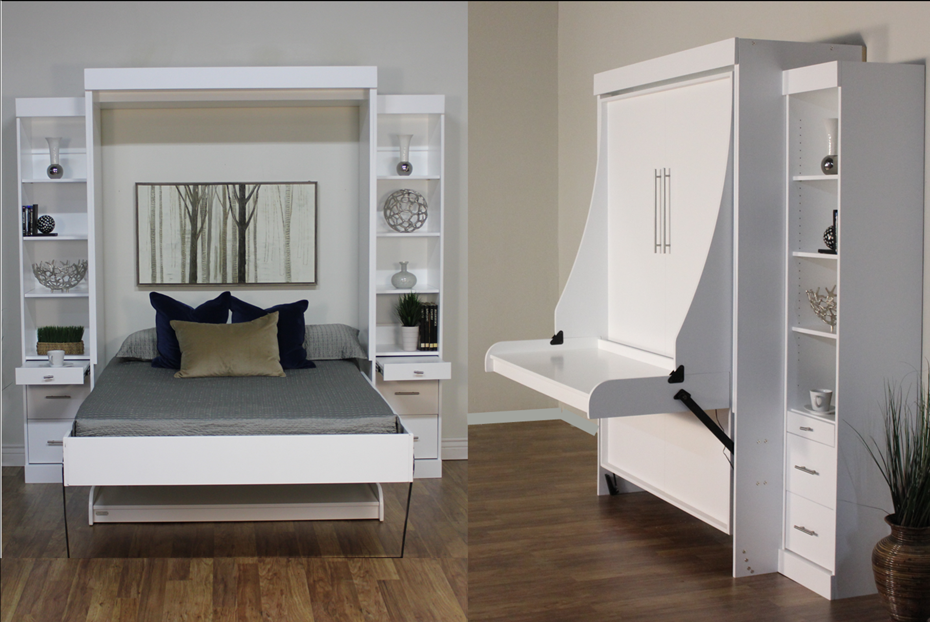 Hiddenbed Desk Bed Murphy Deskbed