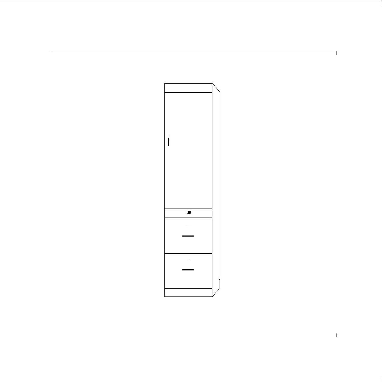 Modern Door Tray Drawers 16 x 85 rsf