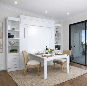 Emory Murphy Table Bed in white finish