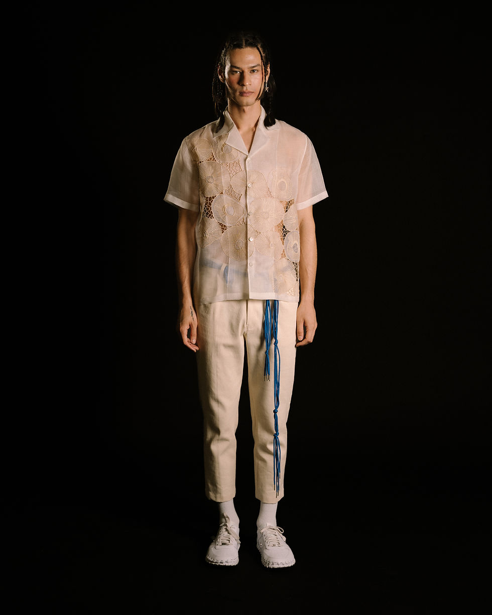 Thumbnail: Beige Vibration Modern Barong