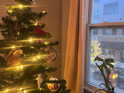 Christmas stillness.