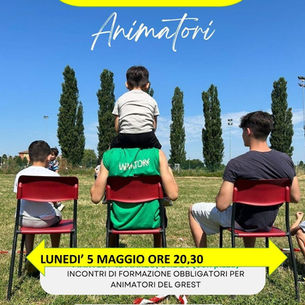 Animatori Grest 2025 - quarto incontro