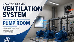 How to Design Ventilation System for Pump Room (Step by Step)