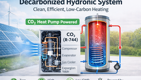 Decarbonized hydronic system