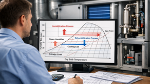 Psychrometric Calculations for Humidification and Dehumidification