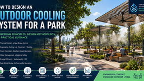 How to Design an Outdoor Cooling System for a Park
