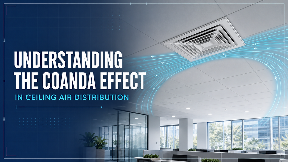Coanda Effect Ceiling Airflow Explained